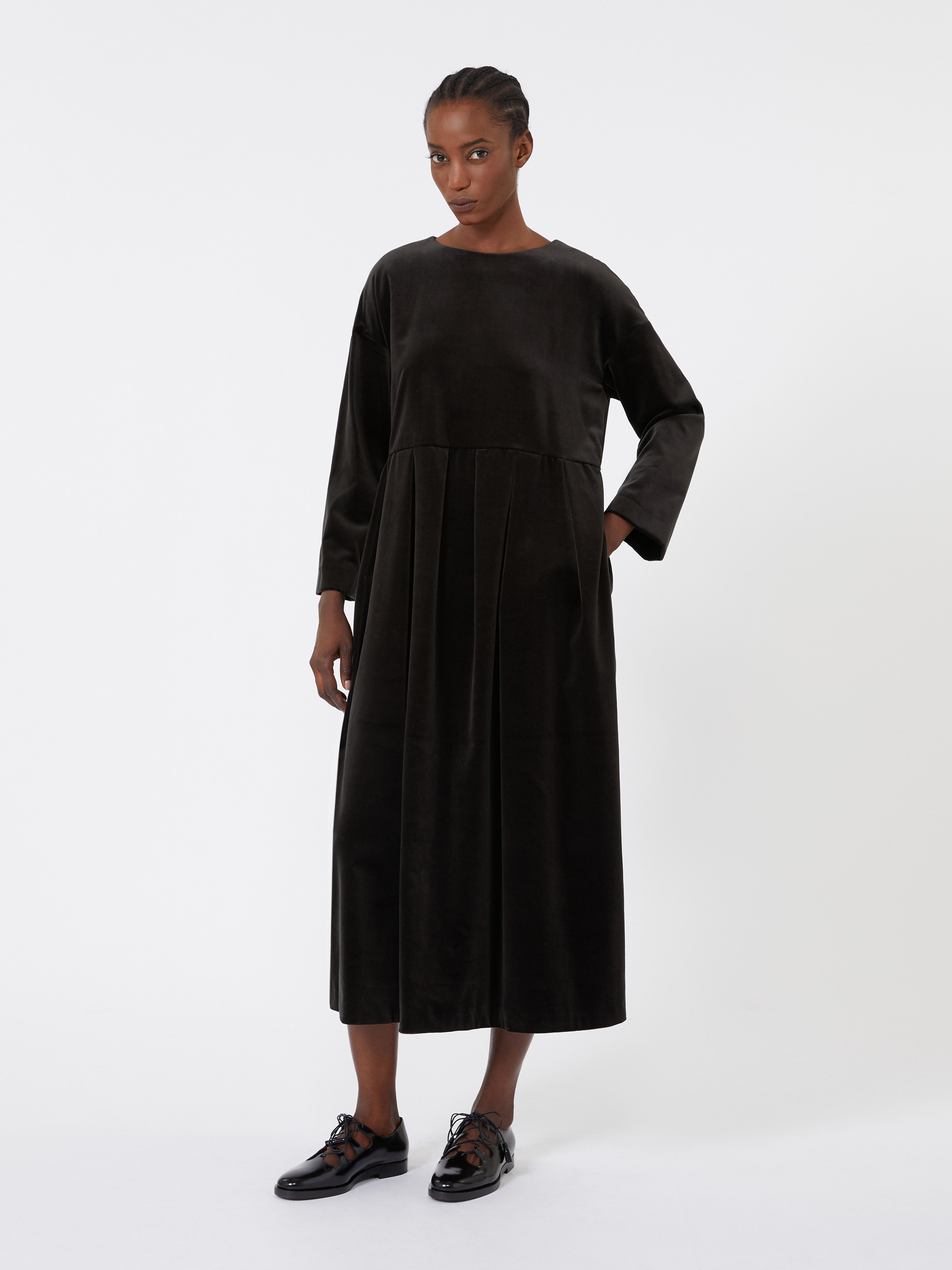 GERLA Cotton velvet dress - 2