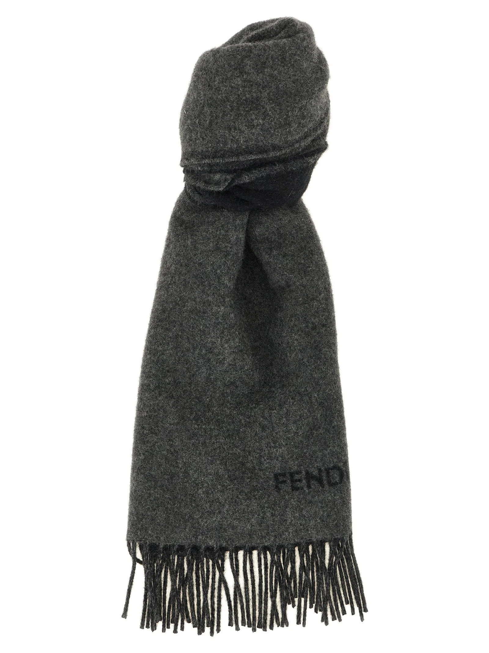 Fendi Men Double-Sided Long Scarf - 1