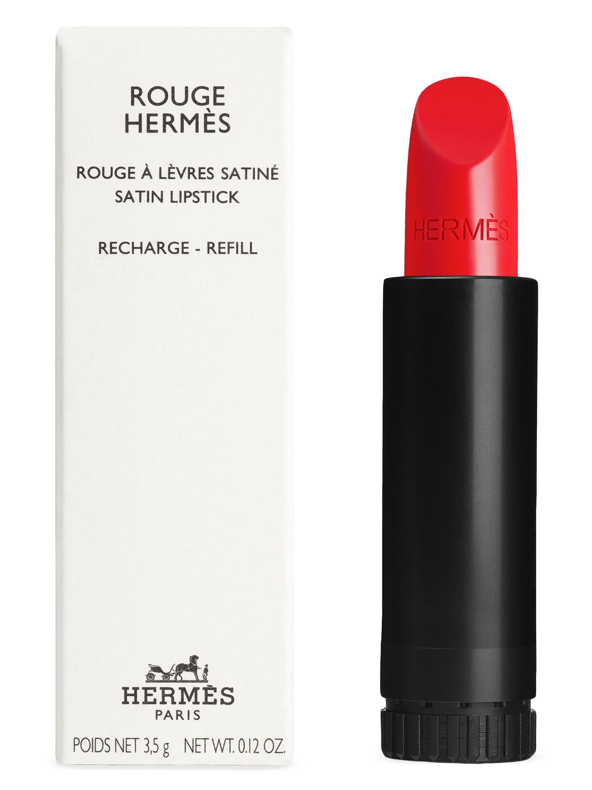 Women's Rouge Hermès Satin Lipstick - 64 Rouge Casaque - 1