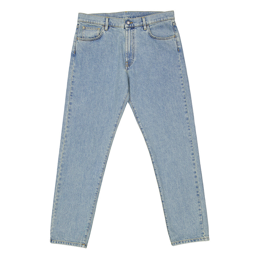 Moschino Straight-Leg Cotton Denim Jeans - 5