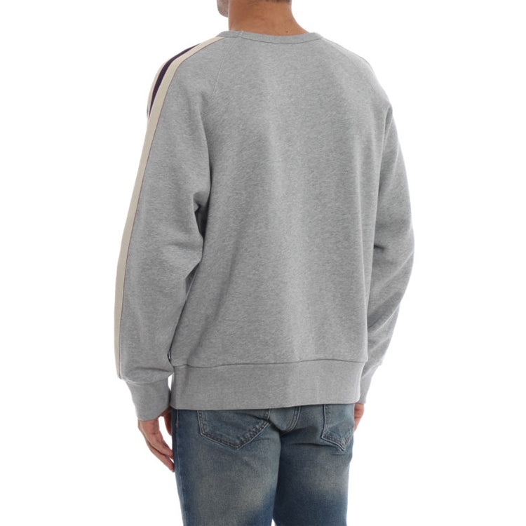 Gucci Side Sleeve Logo Turtleneck Sweatshirt For Men Grey 522846-X9I97-1295 - 4