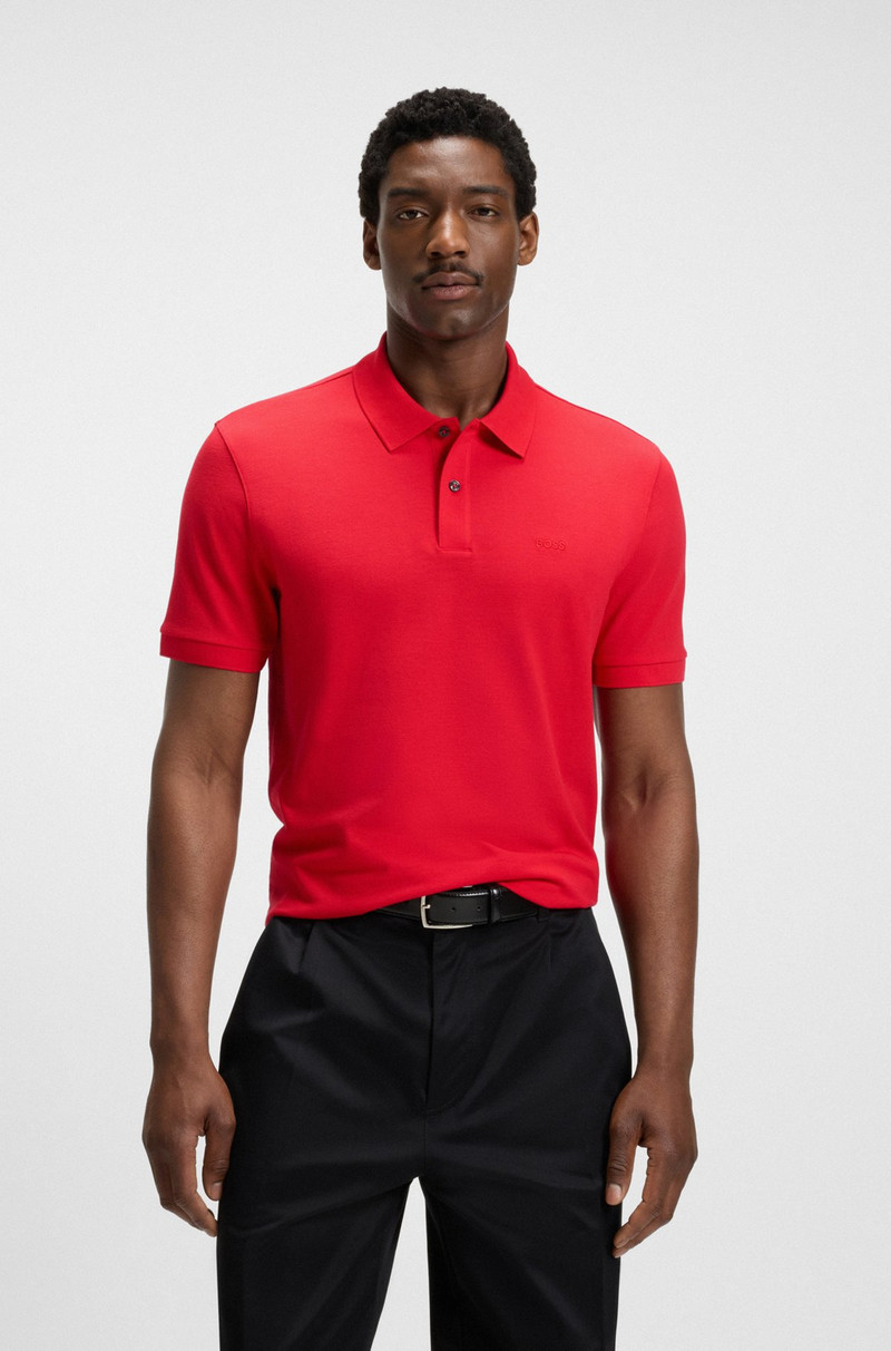 PALLAS REGULAR-FIT POLO SHIRT IN COTTON WITH EMBROIDERED LOGO 2