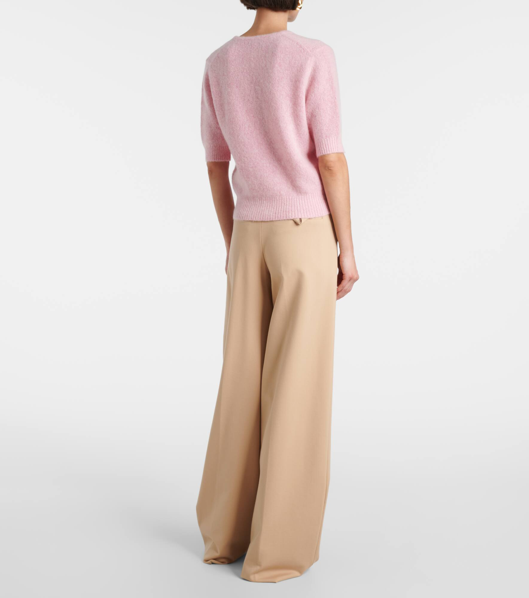 Luxury Love cashmere-blend top - 3