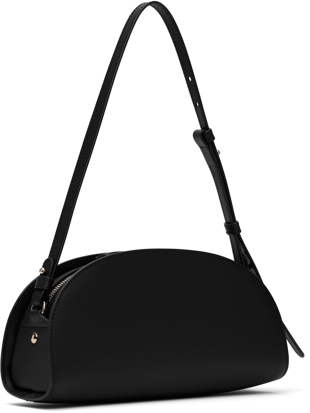 Black Demi-Lune Shoulder Bag - 3