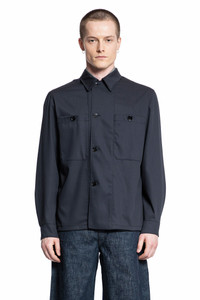 LEMAIRE Light Tailored Overshirt Grey Melange | HAVEN