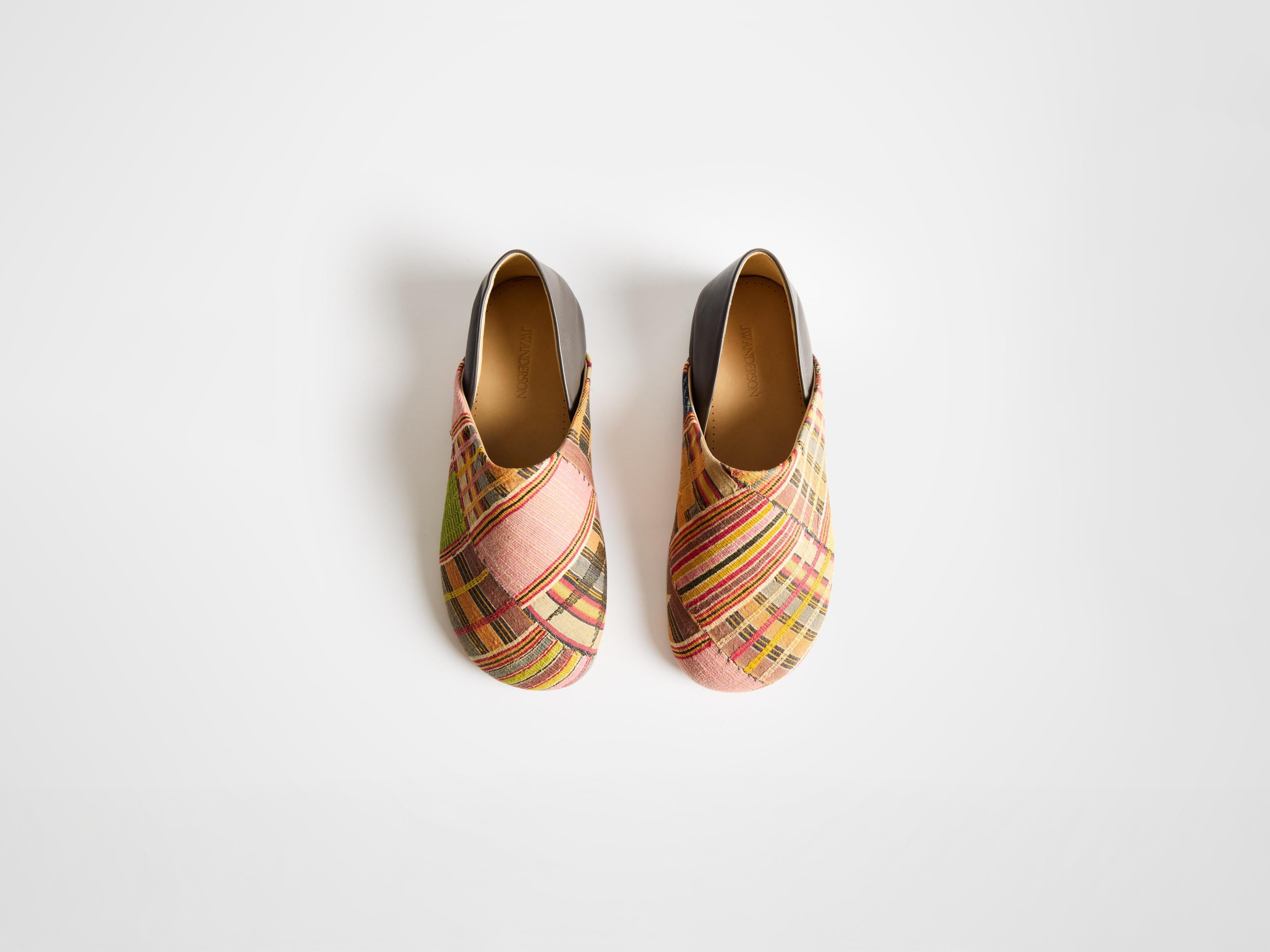 WOMENS SLIPPER MULES IN MULTI - 4