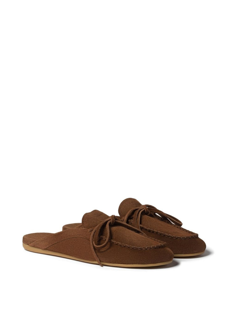 Miu Miu suede mules outlook