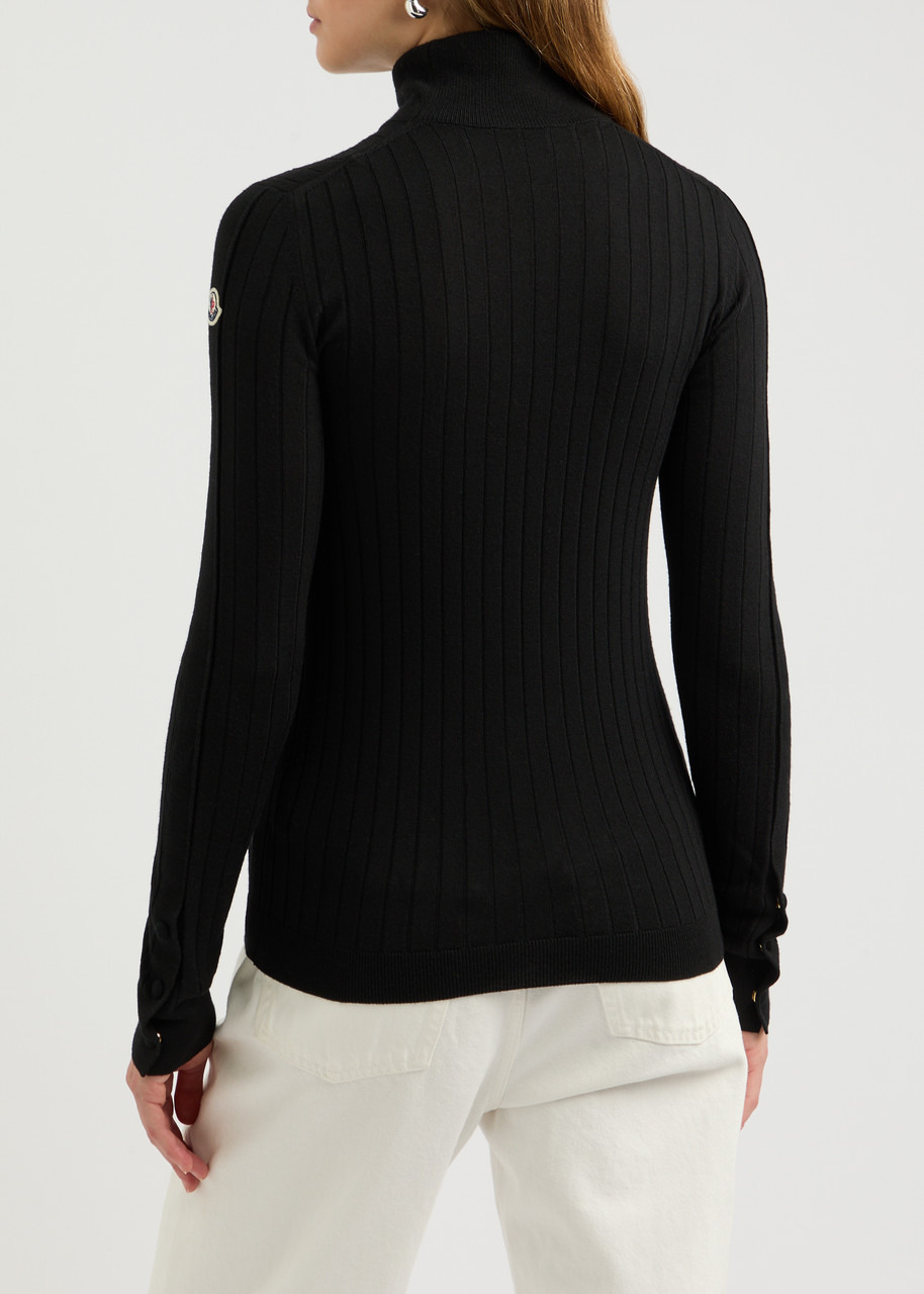 Moncler Ribbed Wool-blend top - 3