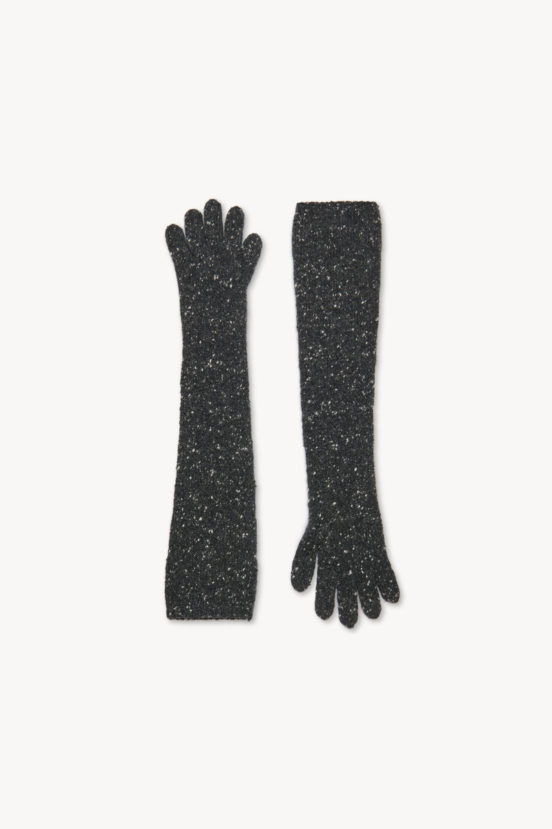 The Row Merano Gloves in Cashmere outlook