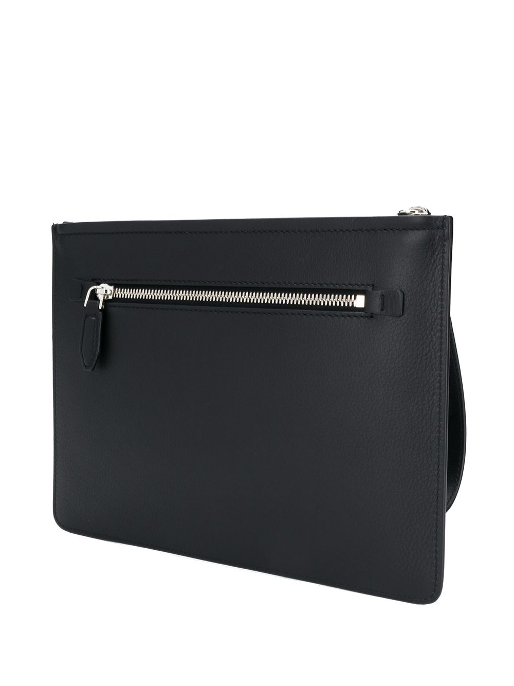 leather clutch bag - 3