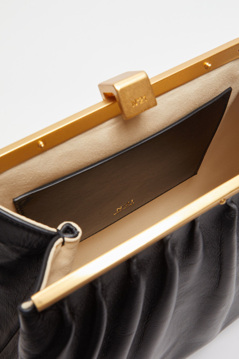 PUFFY JEANNE LEATHER SHOULDER BAG 4
