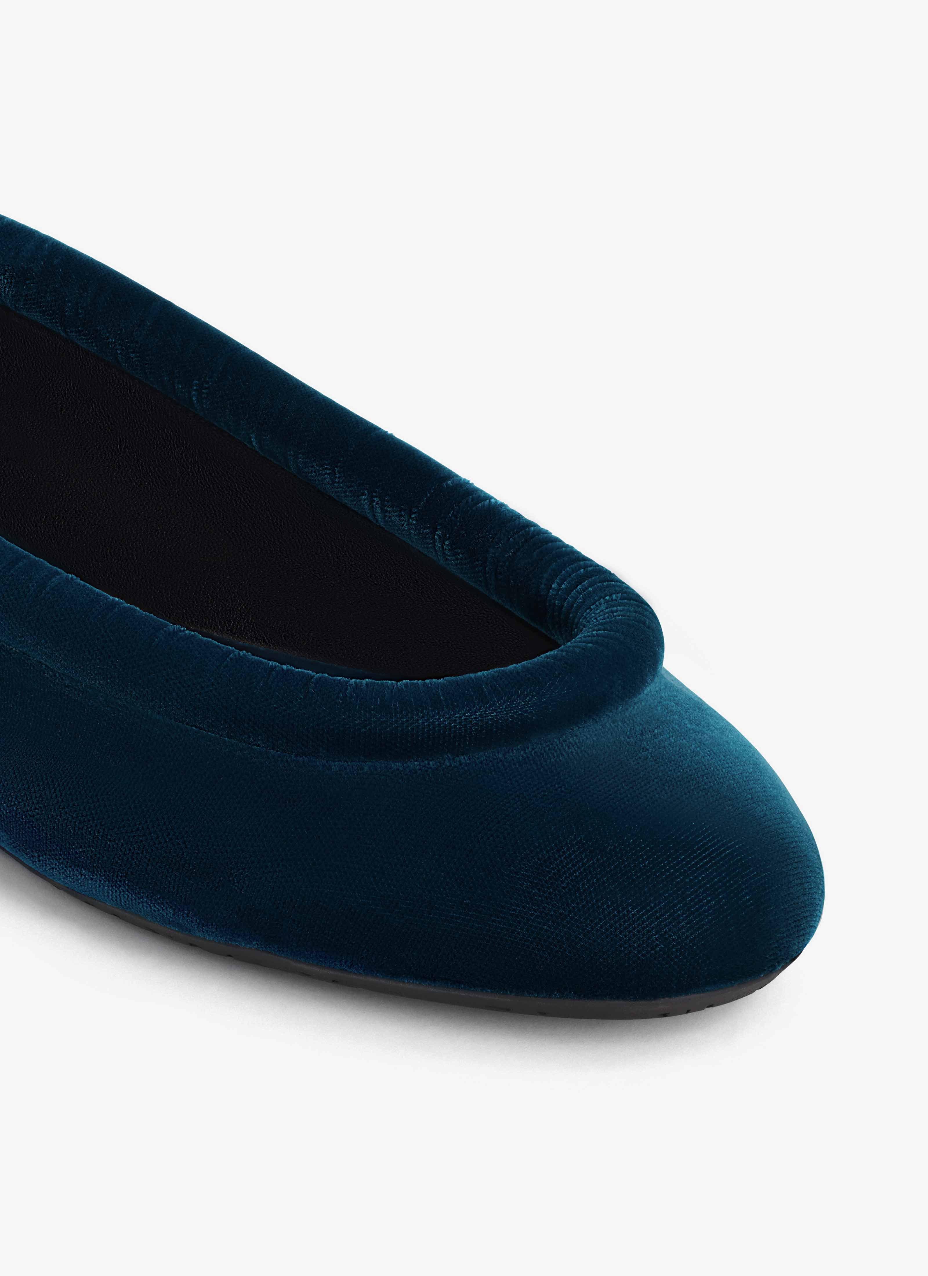 BALLET FLATS IN VELVET - 4