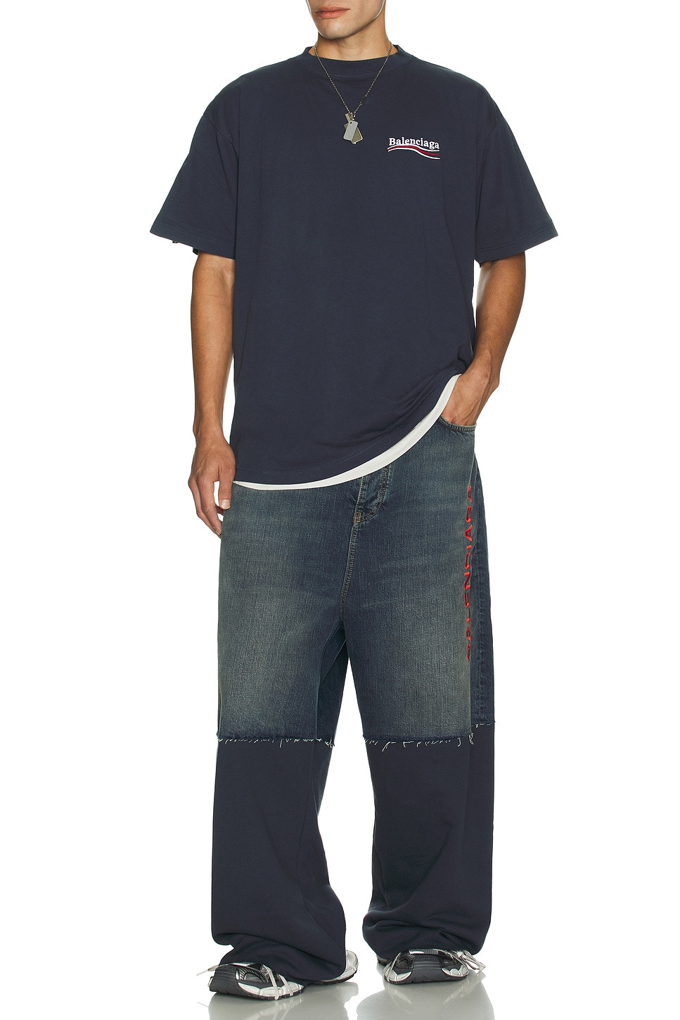 Patched Molleton Pants - 5
