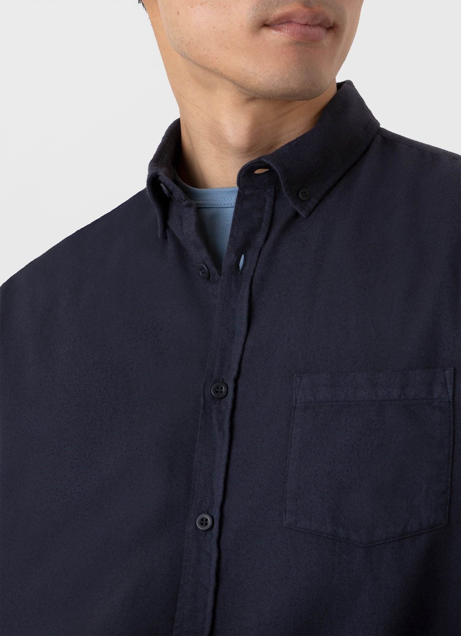 Button Down Flannel Shirt - 6