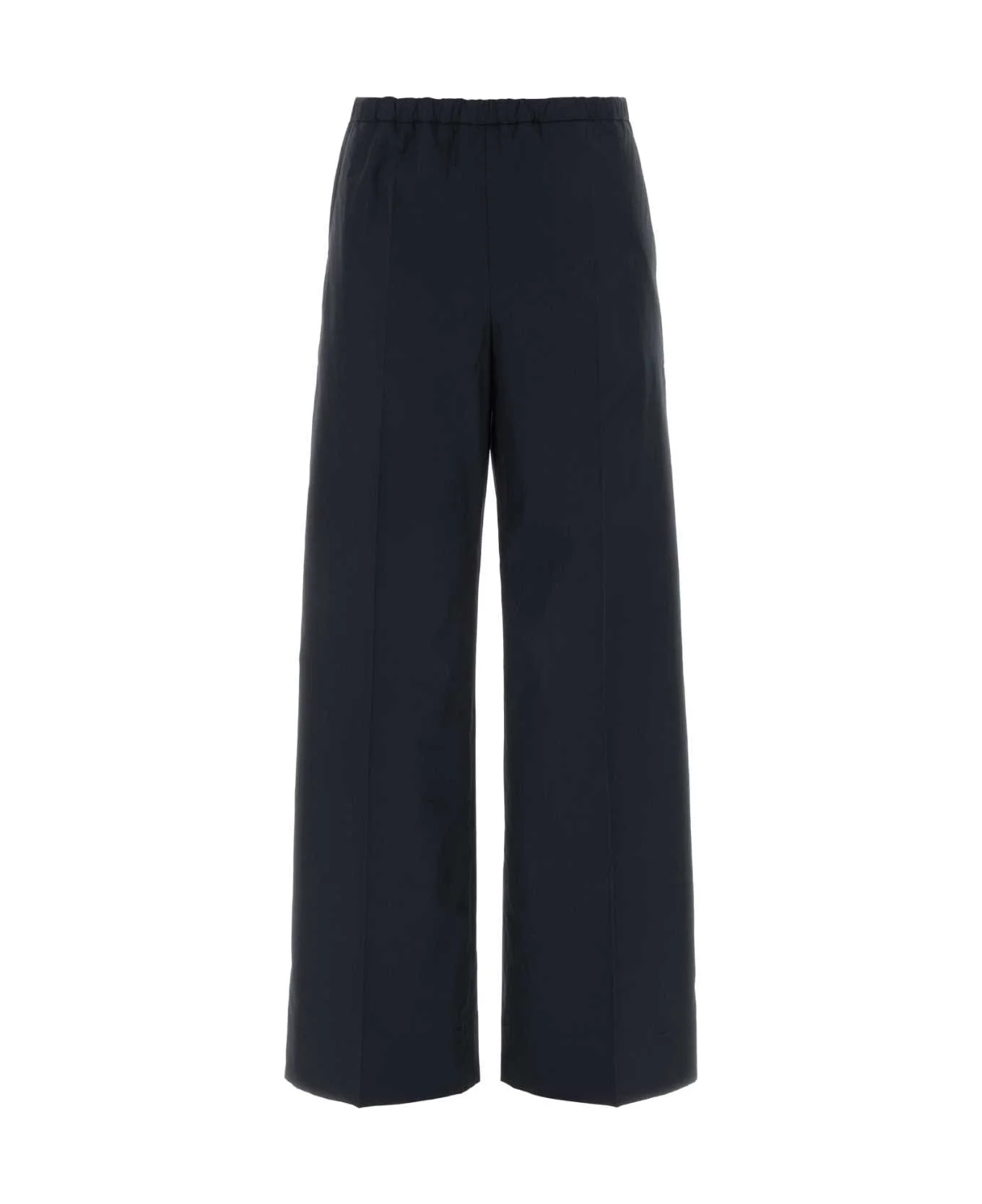 Midnight Blue Cotton Pant - 1
