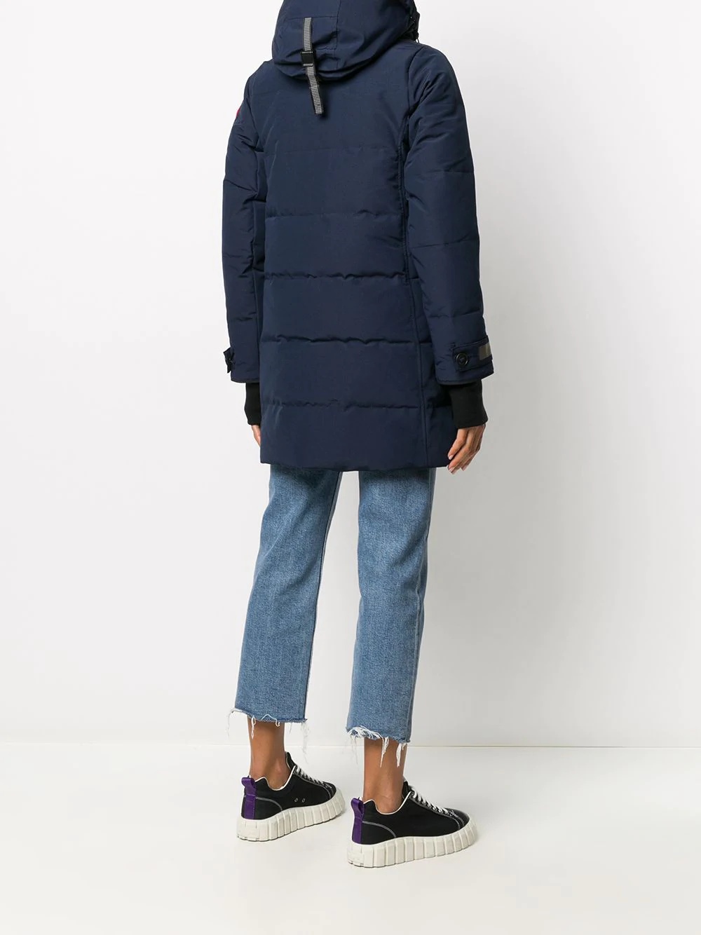 Merritt quilted mid-length parka - 4