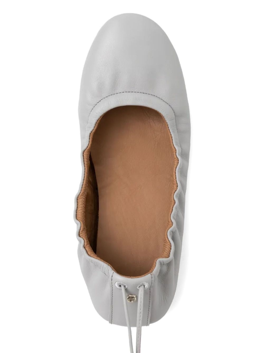 ankle-ties ballet flats - 4