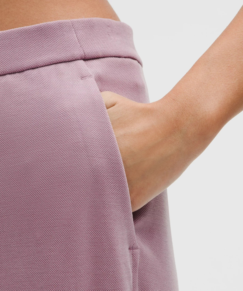 Softstreme High-Rise Wide-Leg Pique Pant *Regular 5