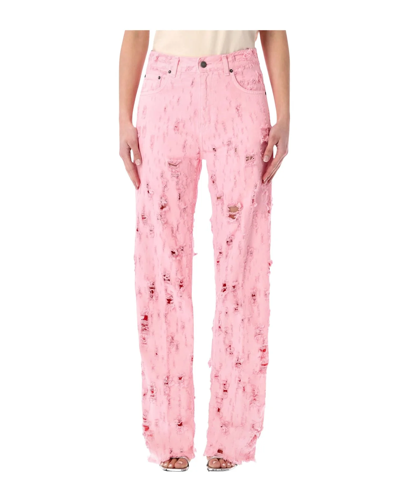 Haikure Bonnie Bull Destroy Cotton Jeans - 1