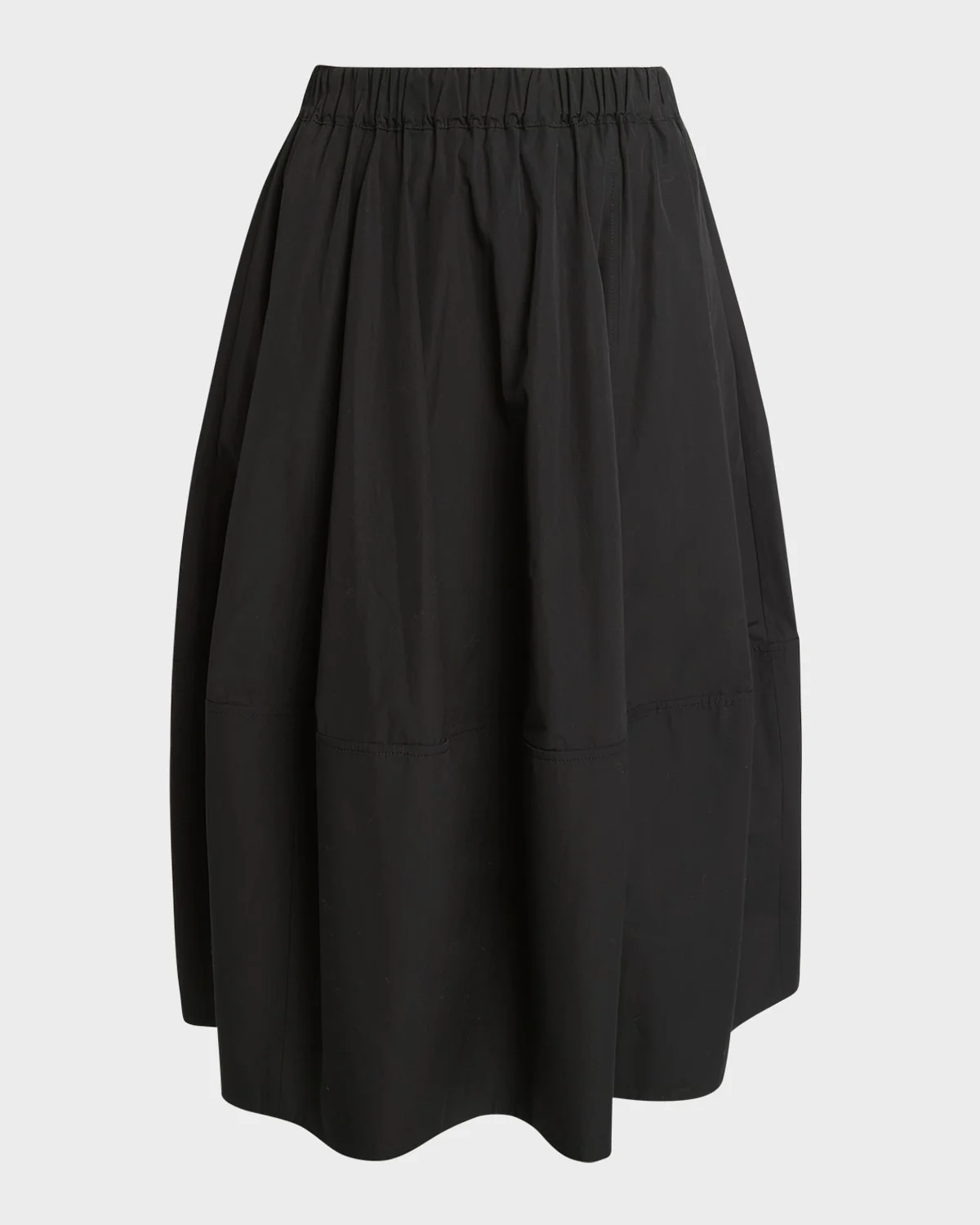 tton Midi Bubble Skirt - 1