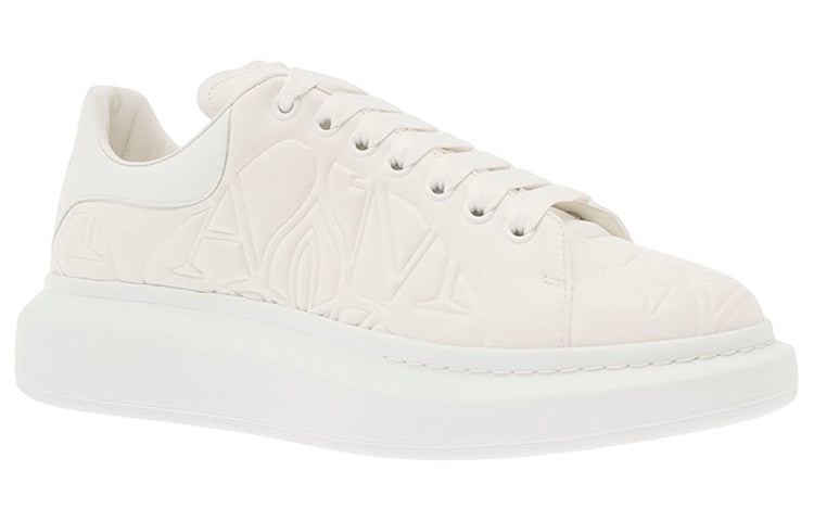 Alexander McQueen Oversized Shoes 'Quilted White' 735767WID719000 - 2