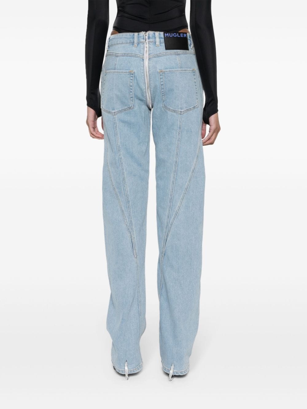 straight-leg jeans - 4