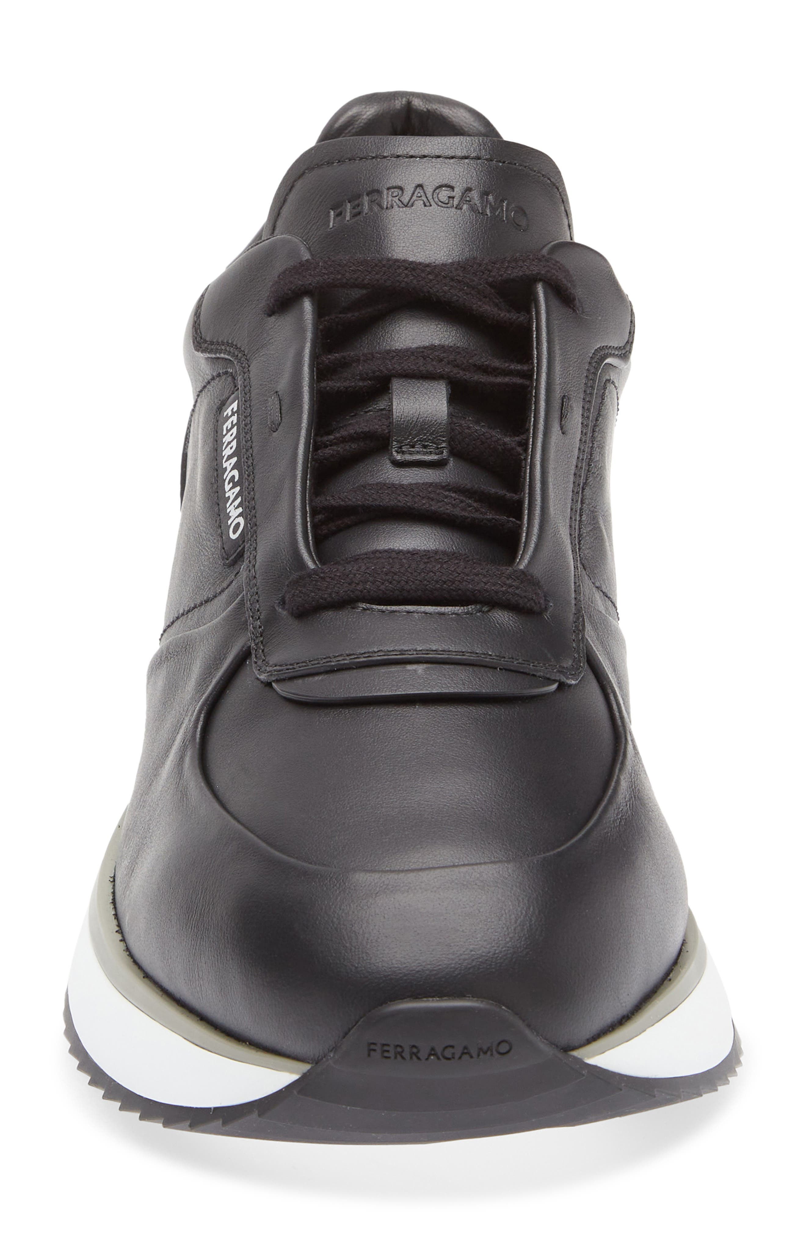 FERRAGAMO America Sneaker in Nero at Nordstrom - 4