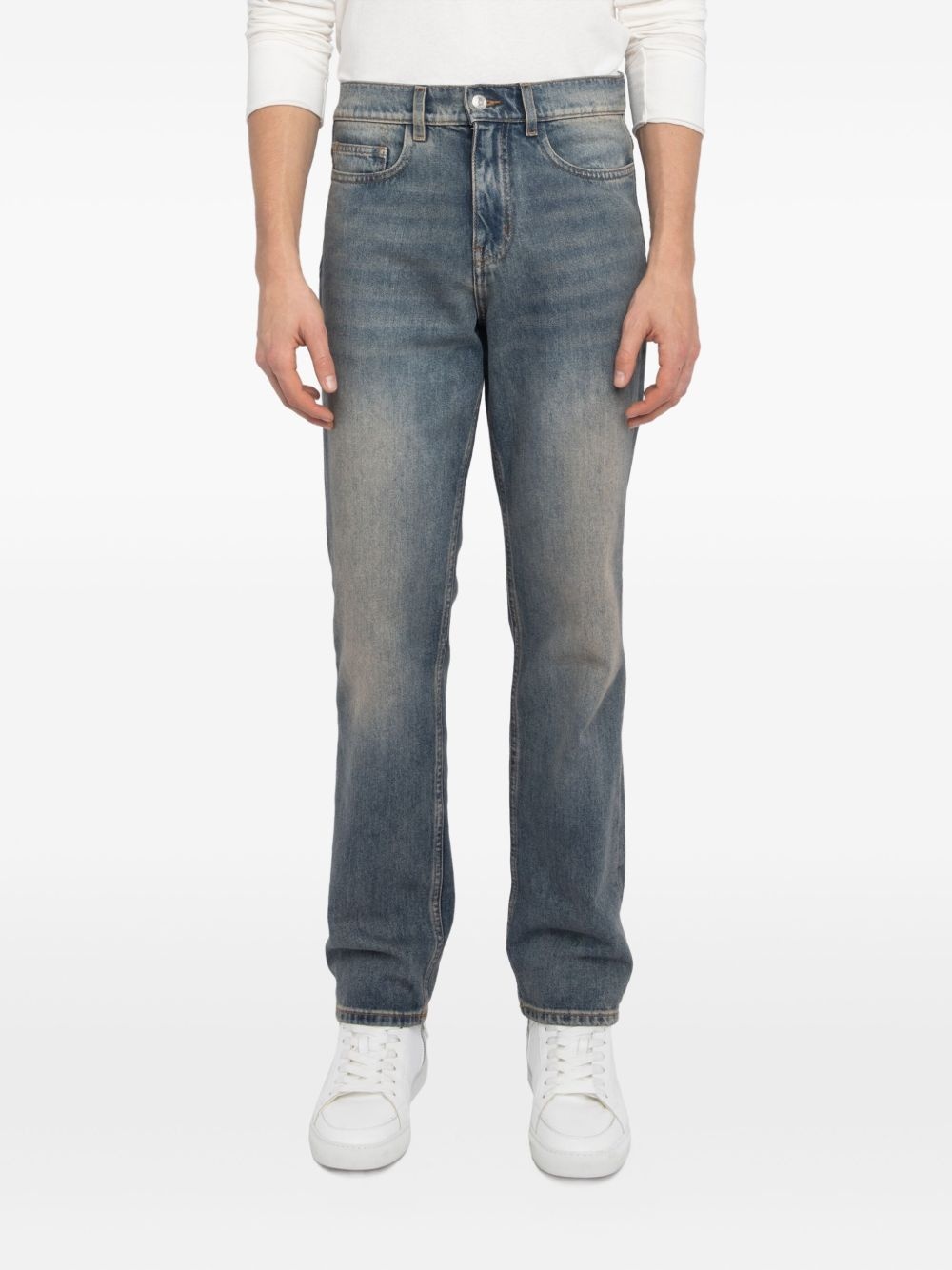 John faded-wash jeans - 4