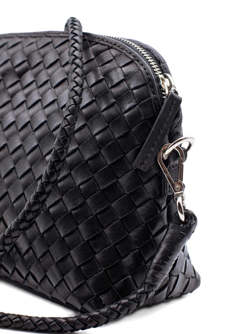 DRAGON DIFFUSION Dragon Diffusion Fellini Woven-leather Cross Body Bag outlook