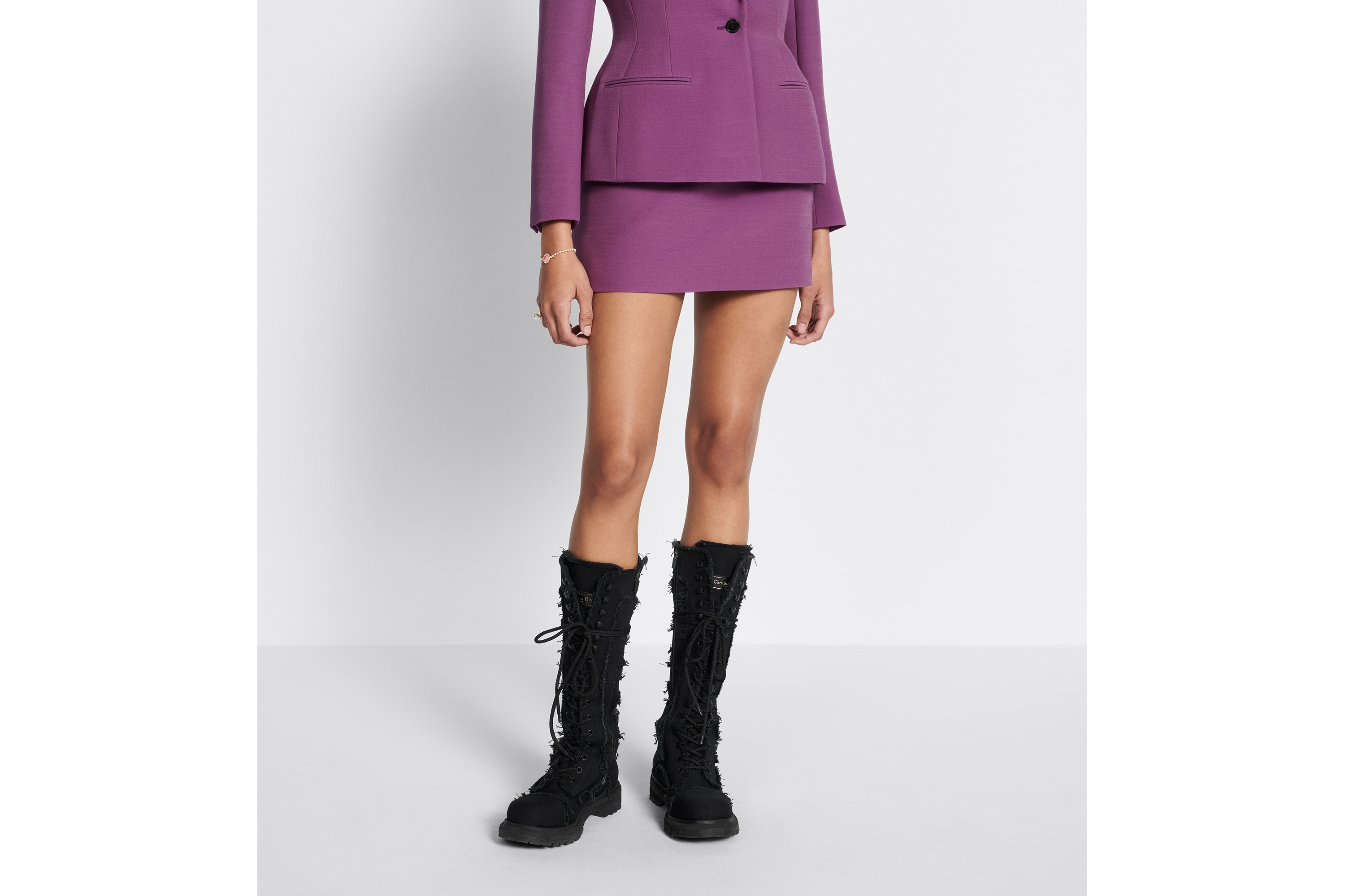 Flared Miniskirt - 4