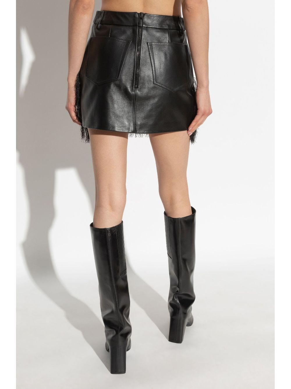 fringed skirt - 4