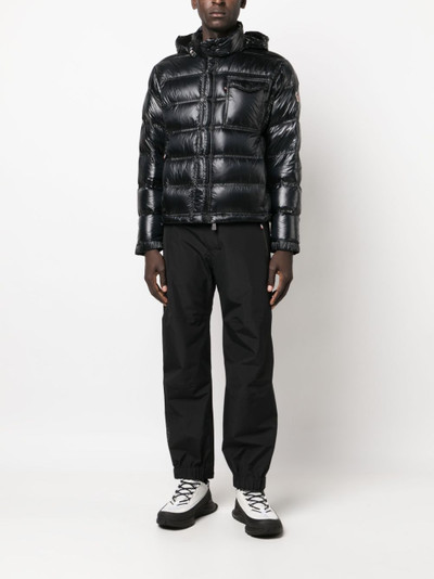 Moncler Grenoble logo-print tapered trousers outlook