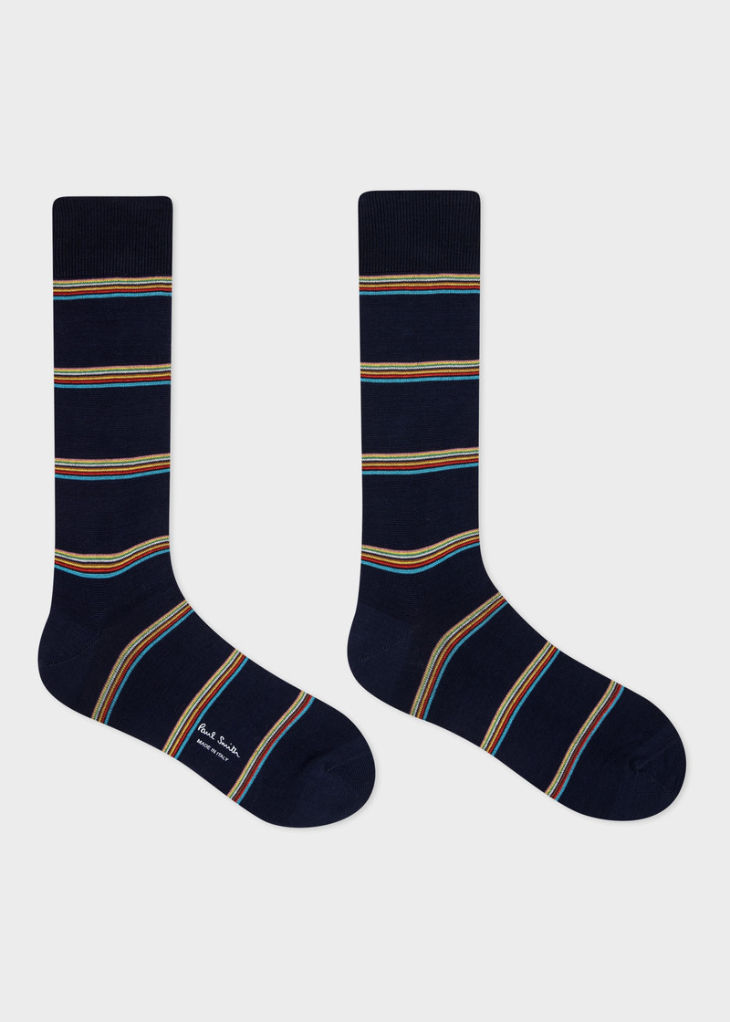 Paul Smith Block 'Signature Stripe' Socks outlook