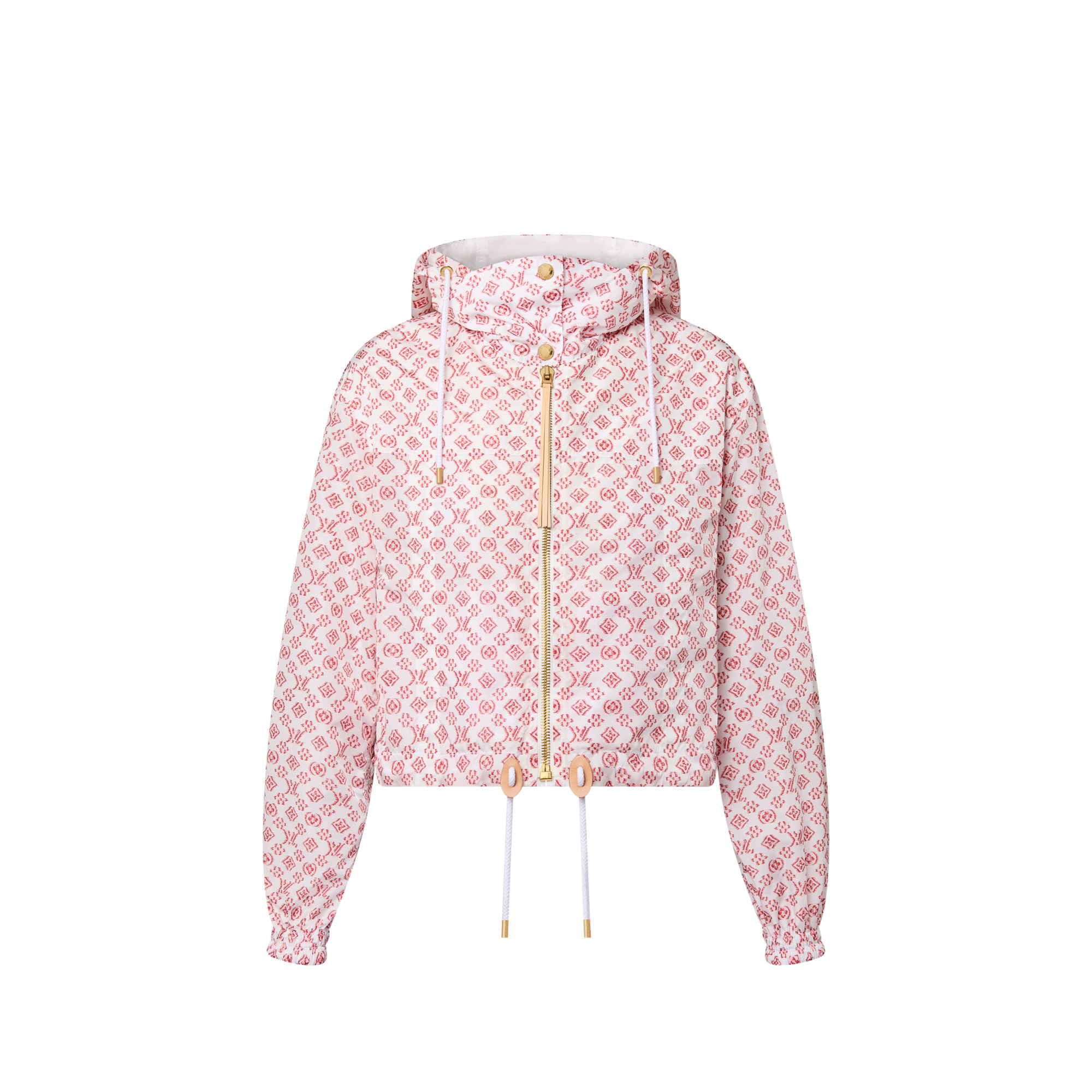 3D Monogram Hooded Parka - 1