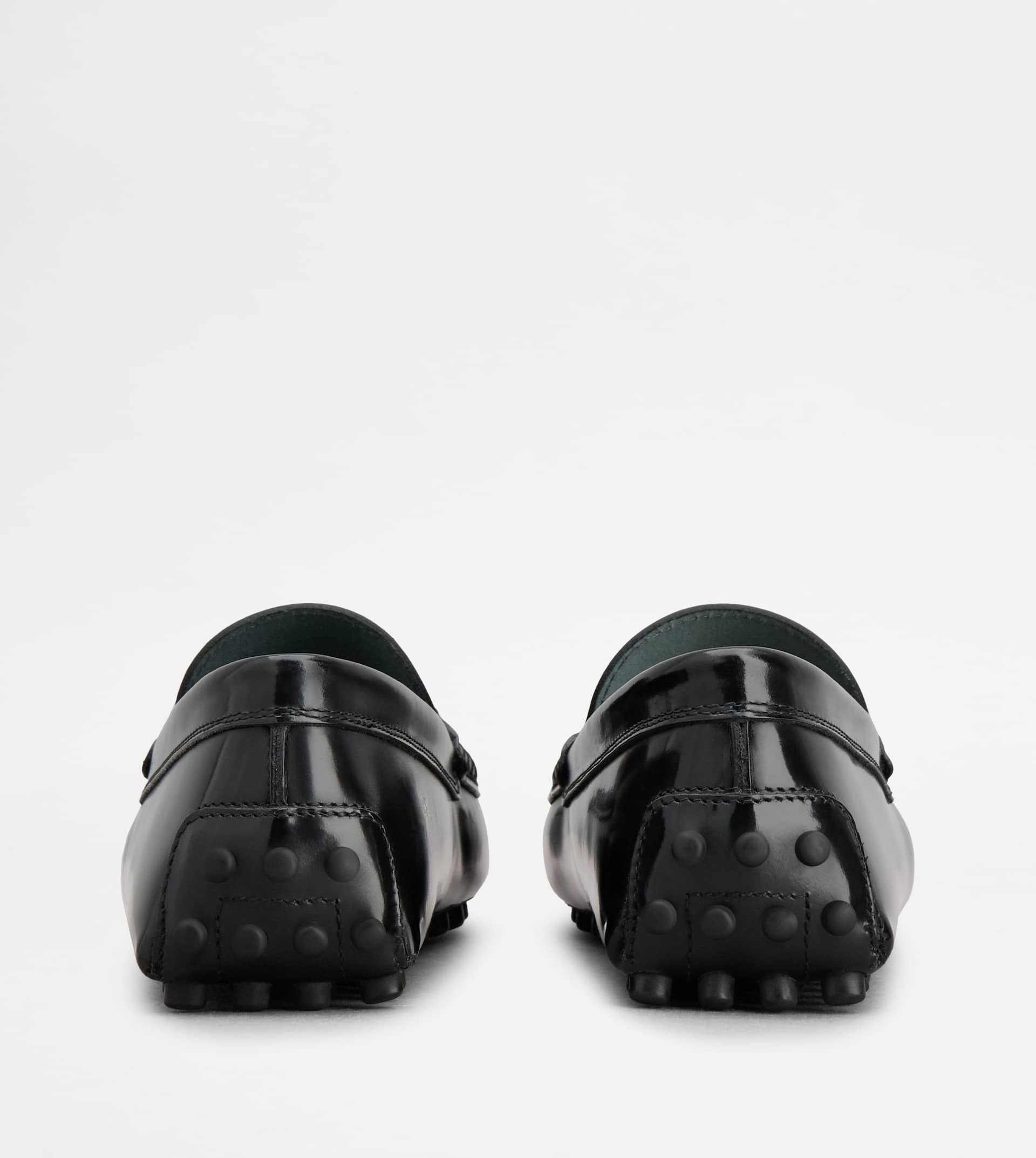 GOMMINO DRIVING SHOES IN LEATHER - BLACK - 2