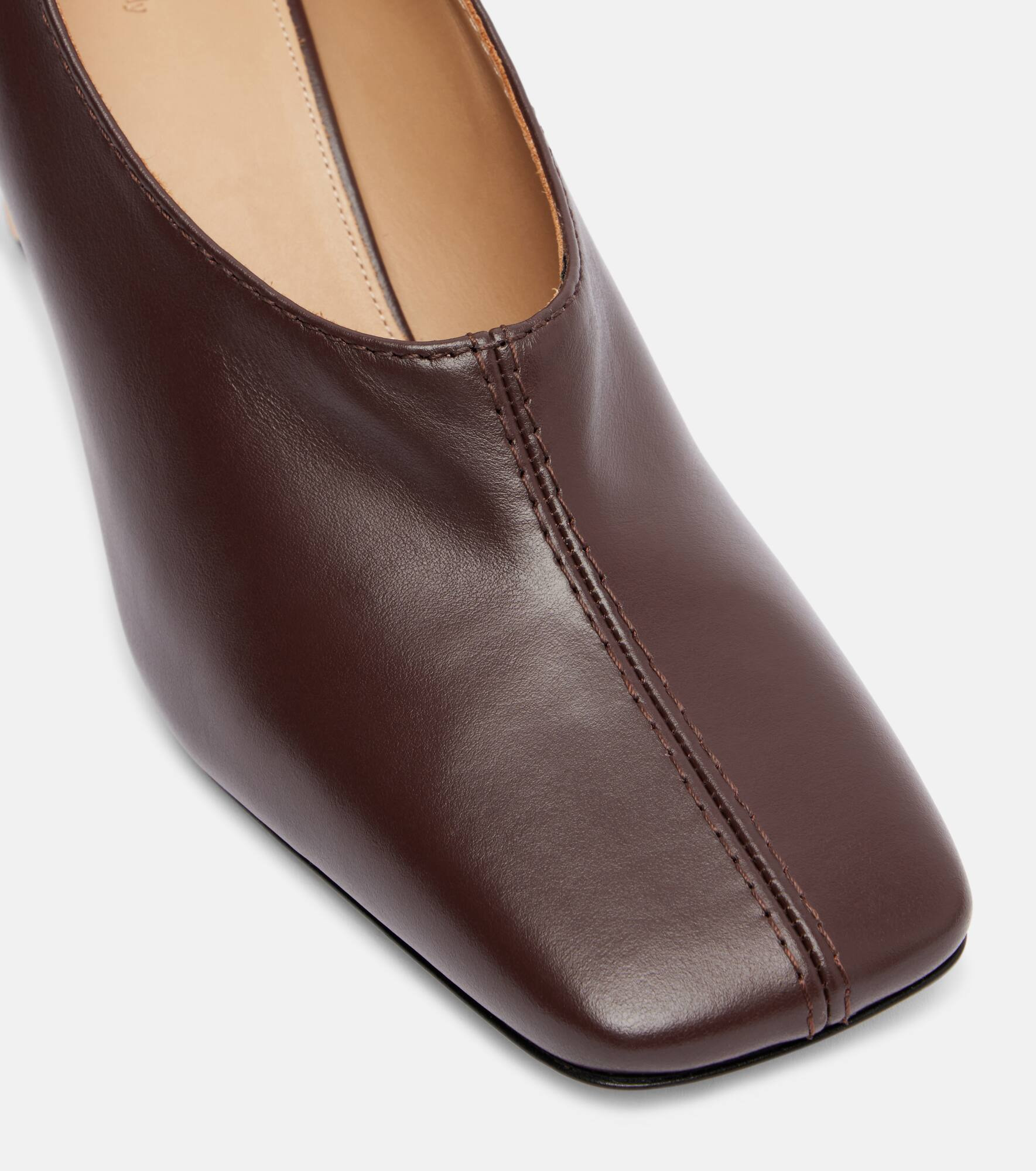 Chain 75 leather pumps - 5