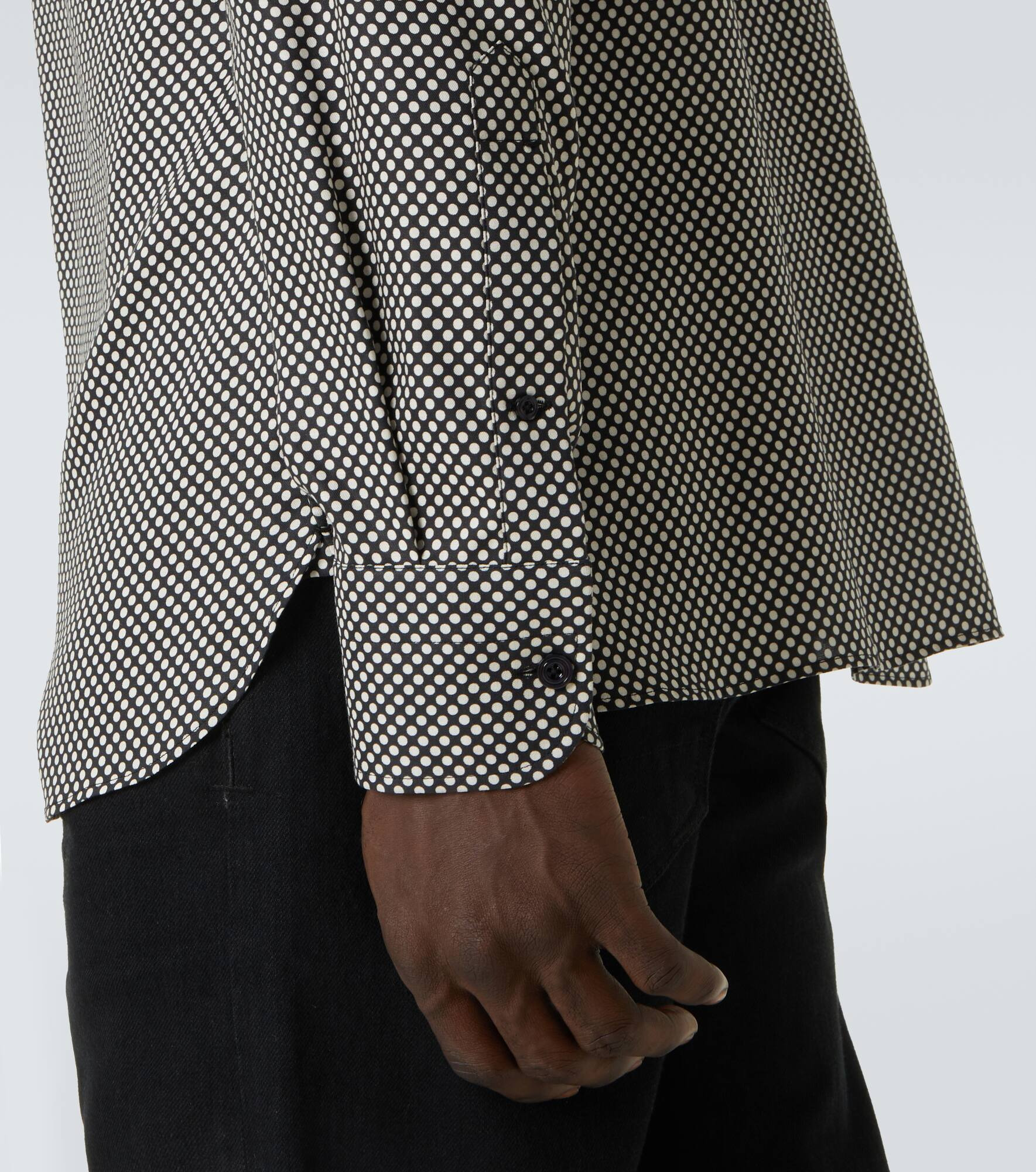 Polka-dot printed shirt - 5