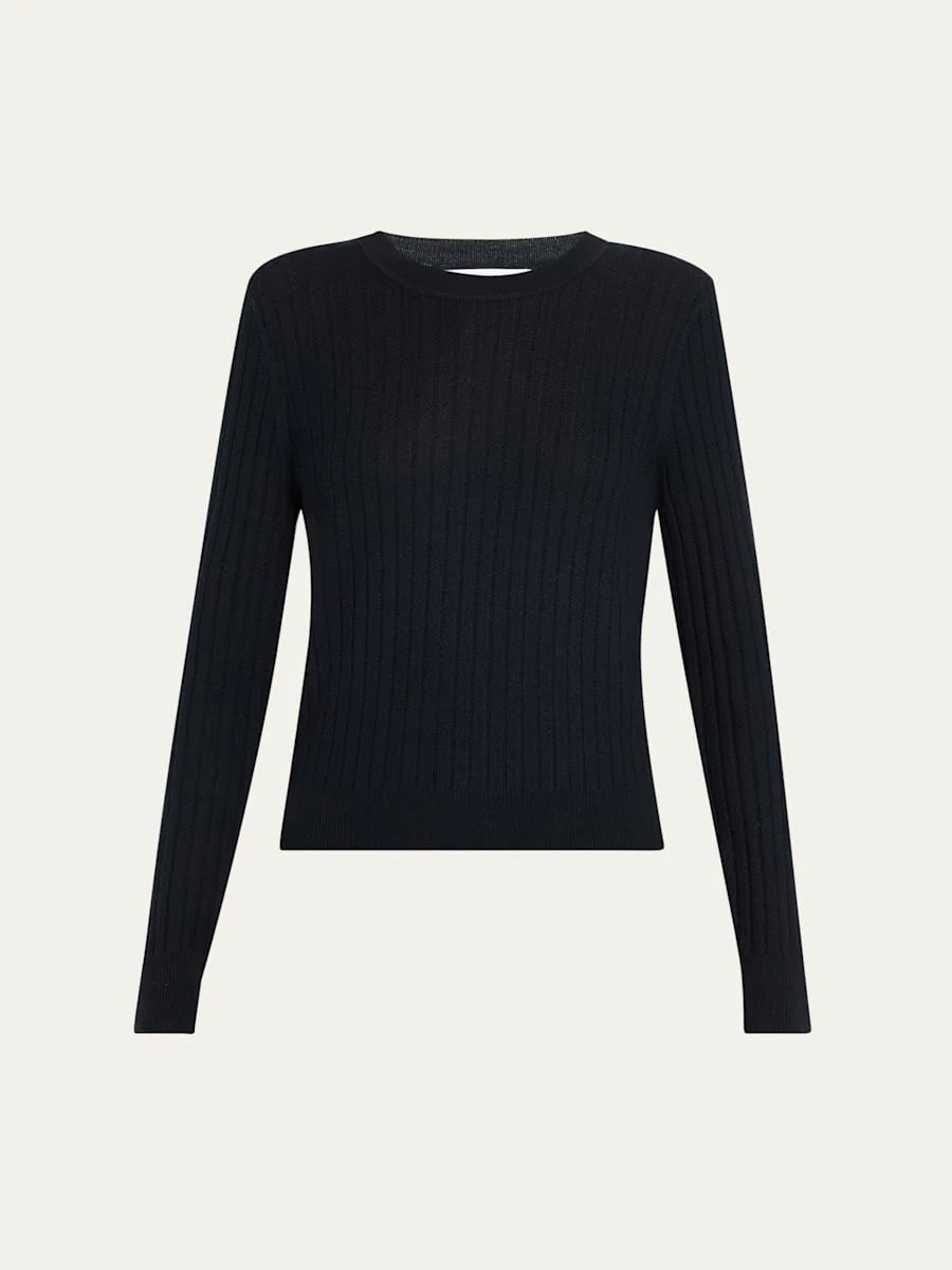 Cheval Ribbed Wool Sweater - 1