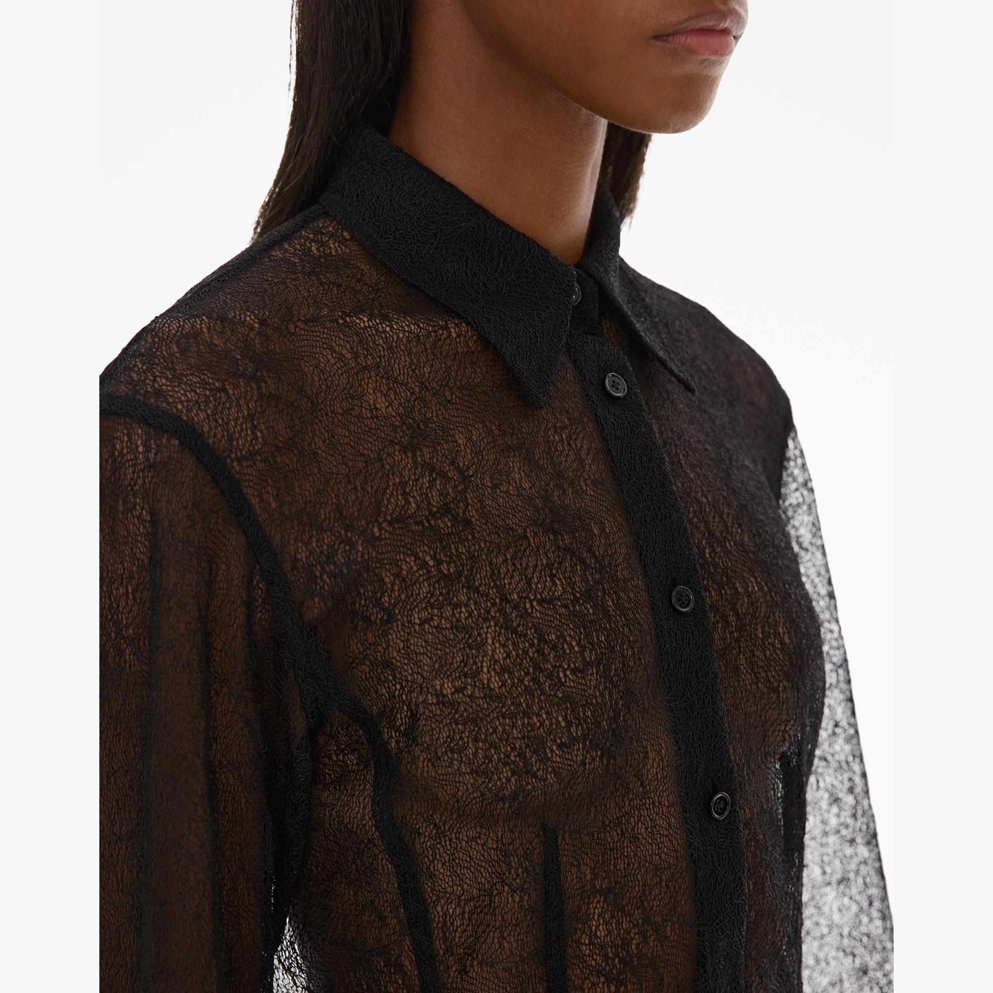 FITTED LACE SHIRT - 6
