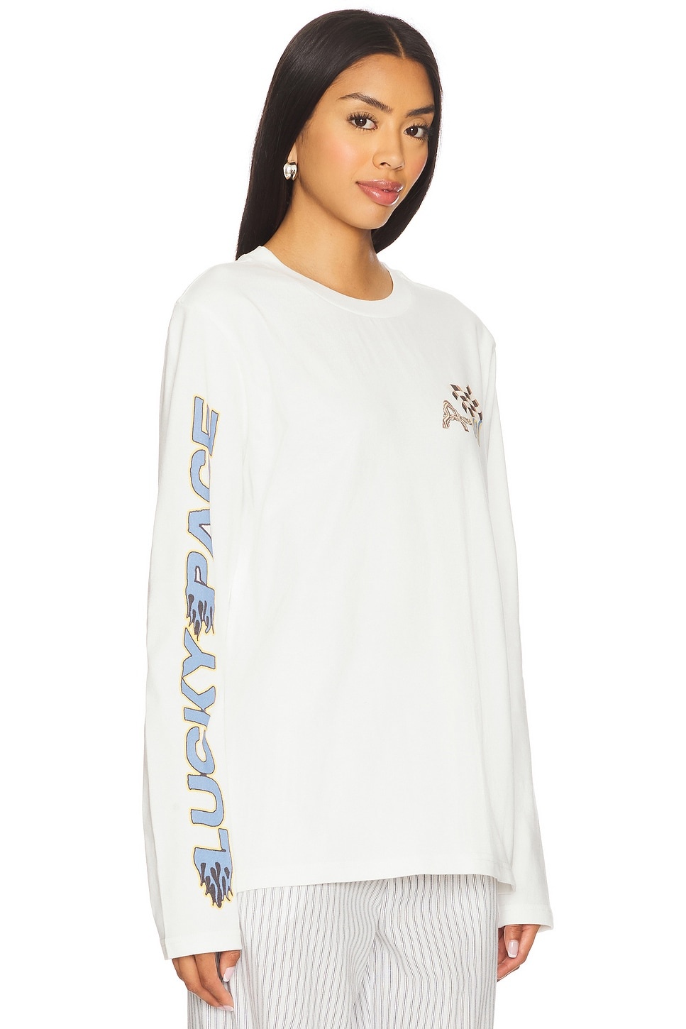 Lucky Pace Long Sleeve Logo Tee - 2