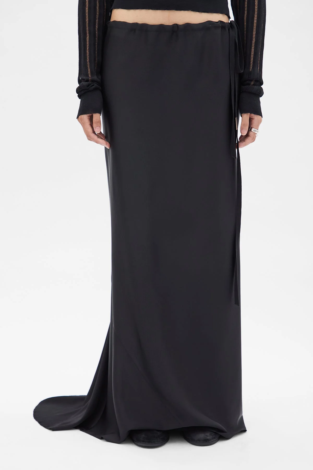 Eveline Long Bias Skirt - 1