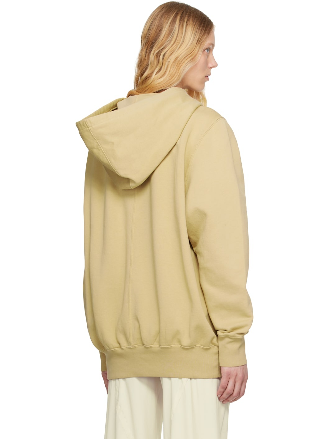 Beige Hollywood Oversized Hoodie - 3