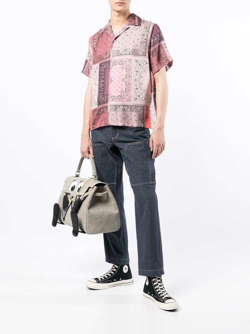 eye patch foldover holdall - 2