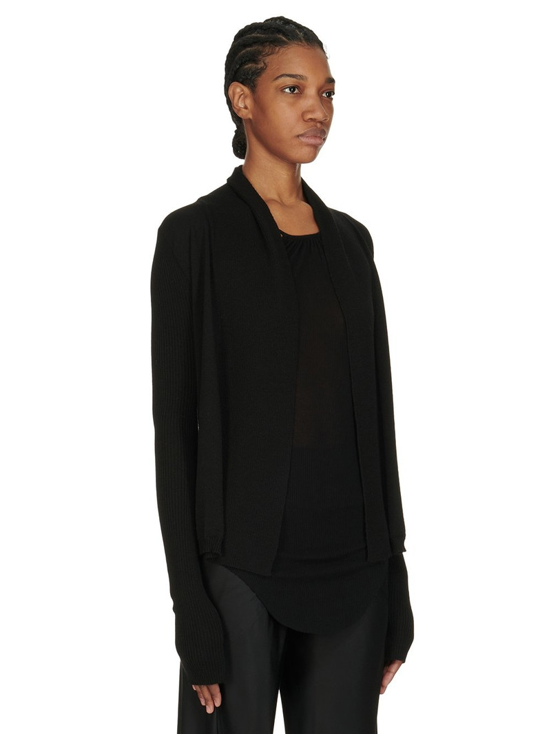 Naska Open Front Wool Cardigan 2