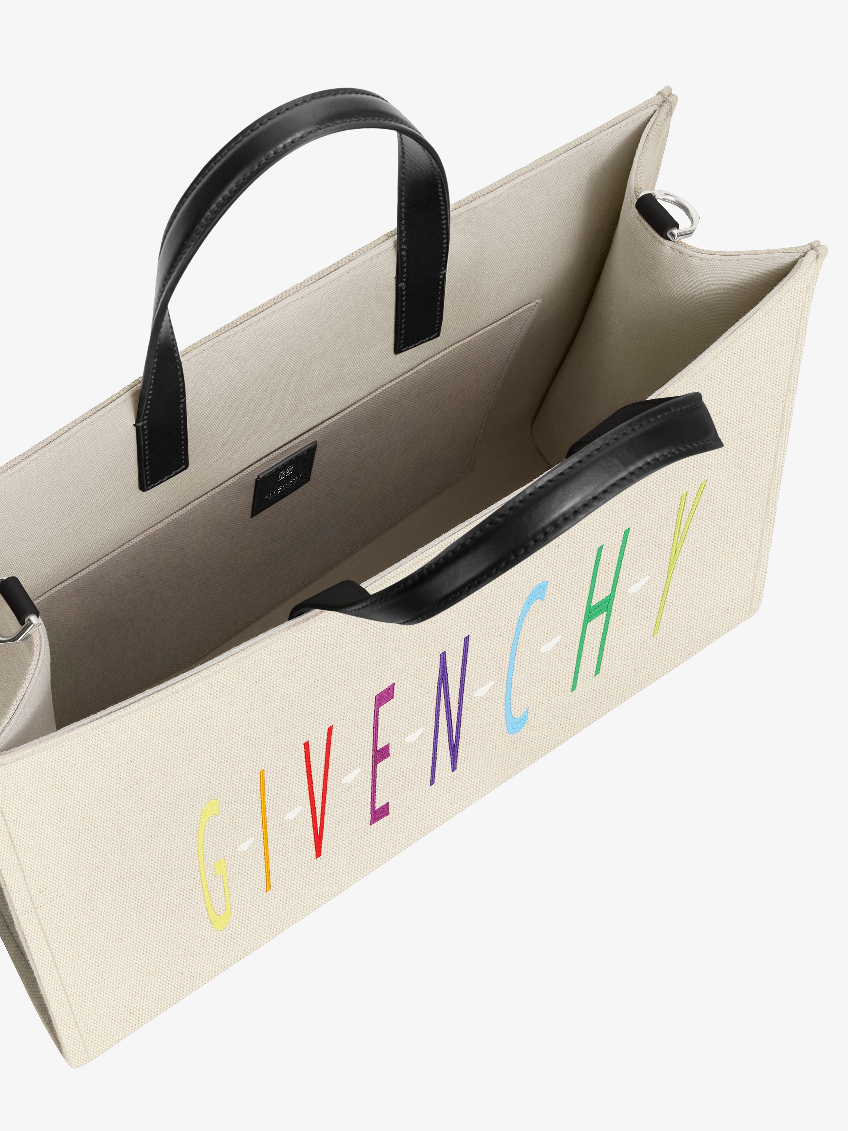 MEDIUM G TOTE OSWALD SHOPPING BAG IN COATED CANVAS - 3