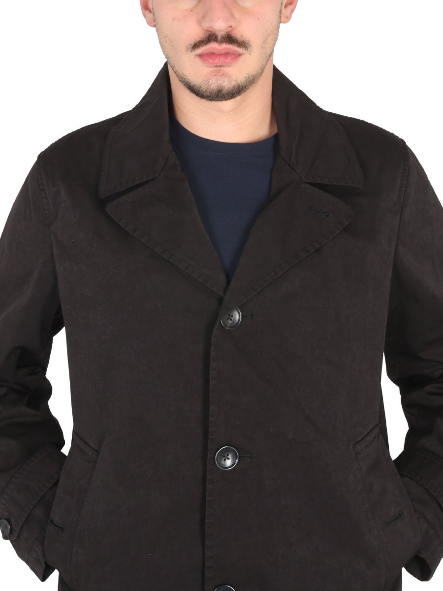 Ten C Men Single-Breasted Trench Coat - 4
