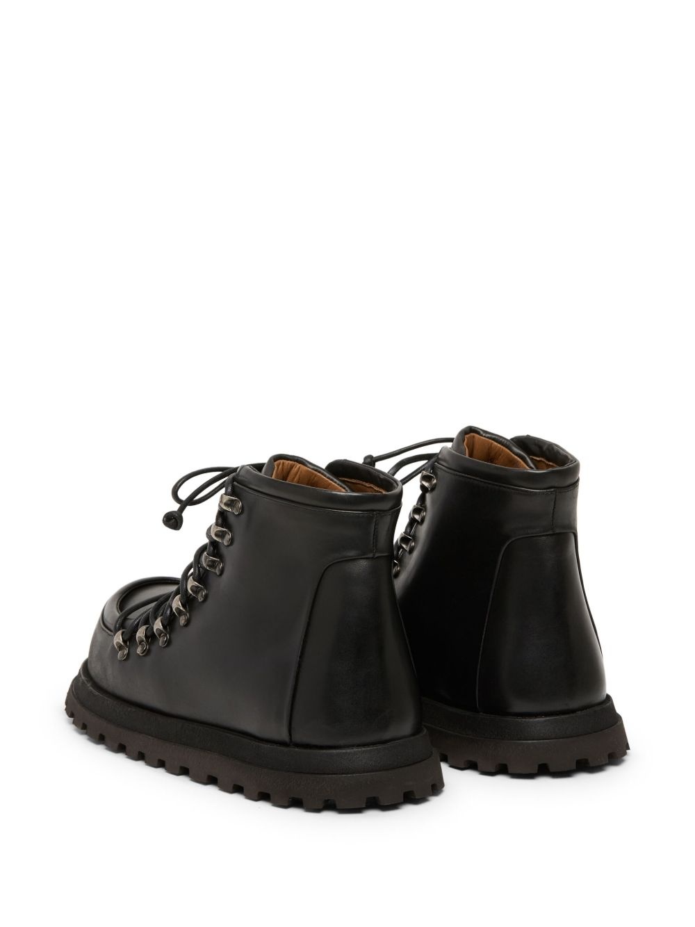 chunky-sole leather boots - 3