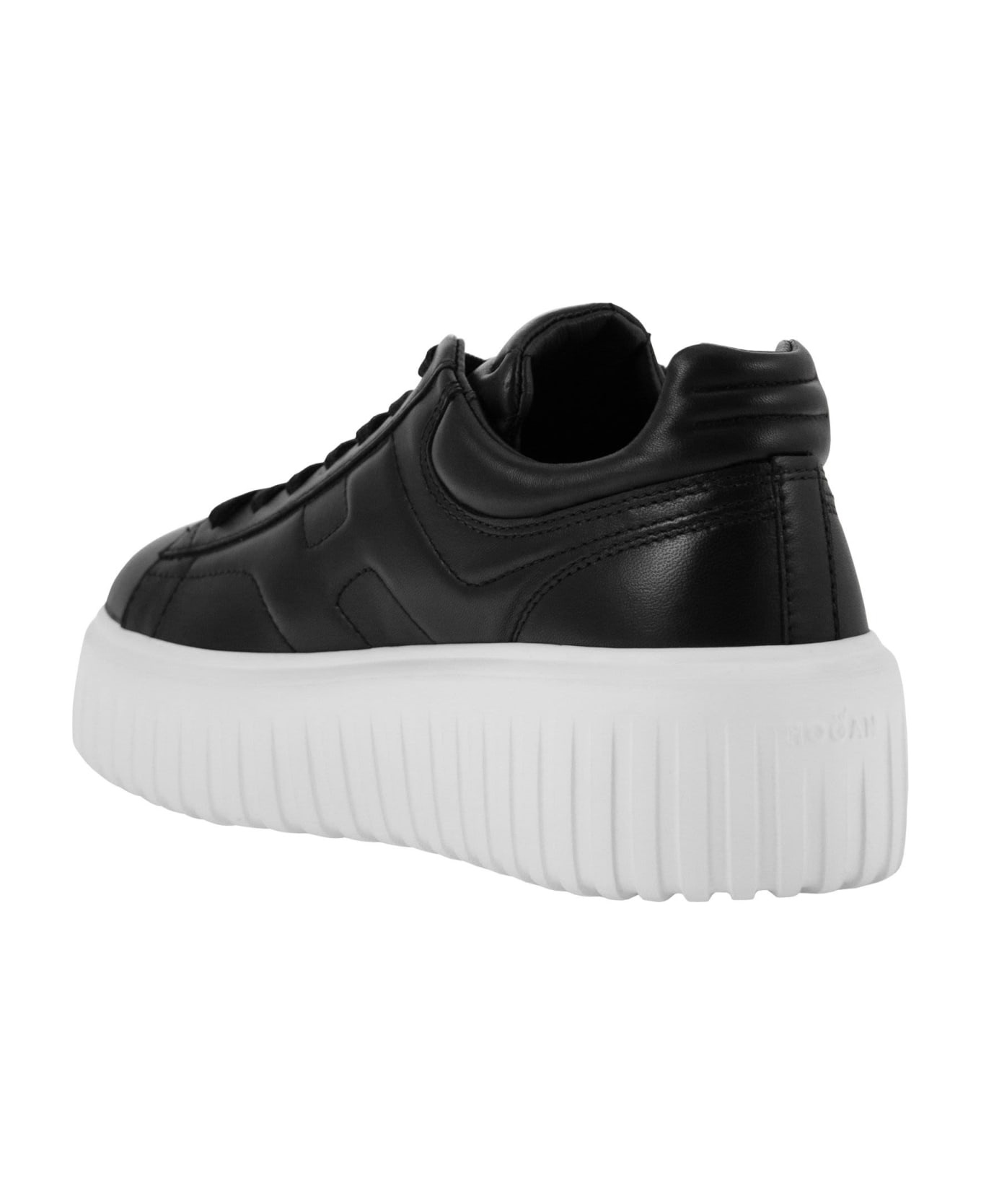 H-stripes Sneakers In Nappa Leather - 3