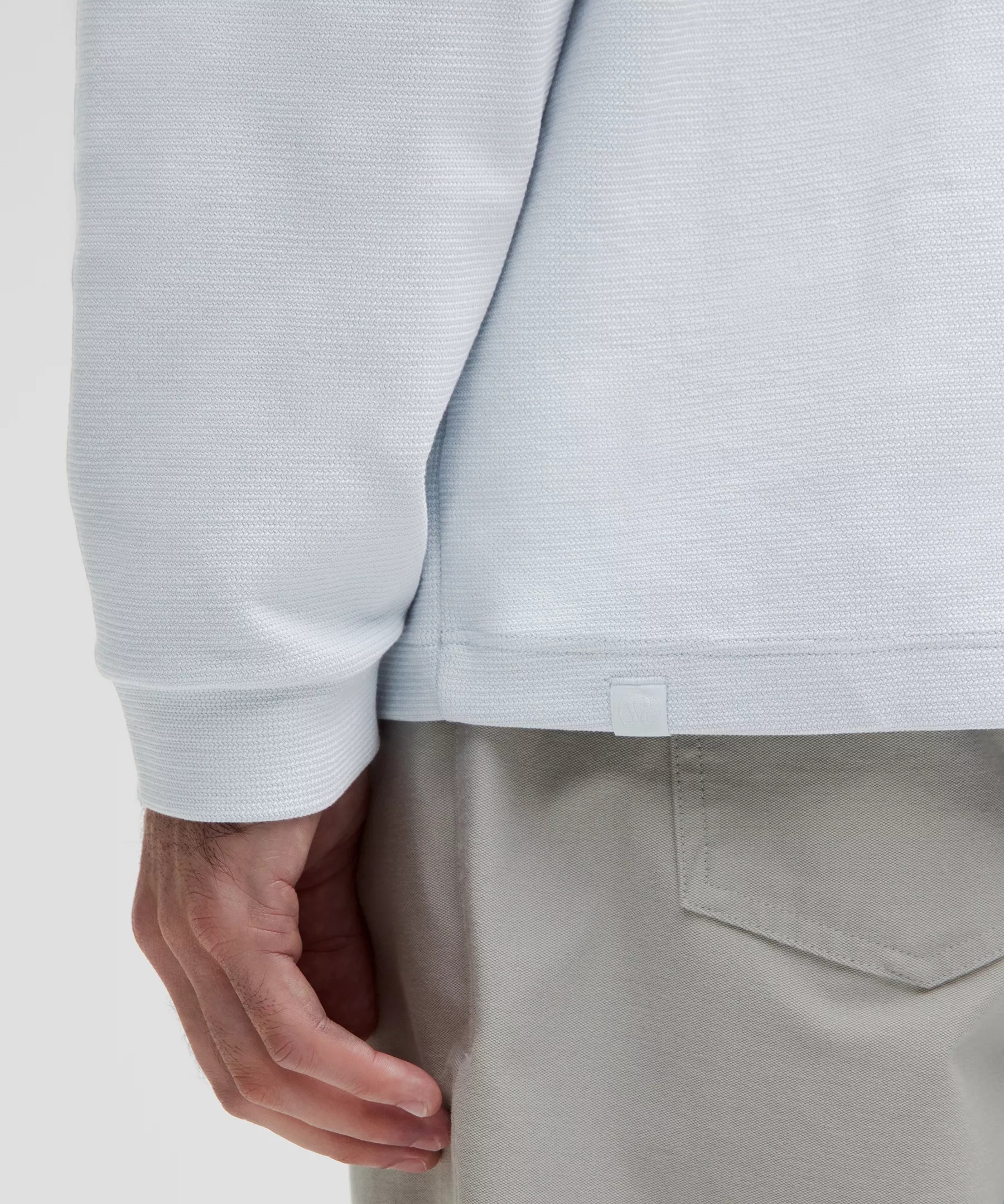 Heavyweight Cotton Textured Long-Sleeve Shirt - 5
