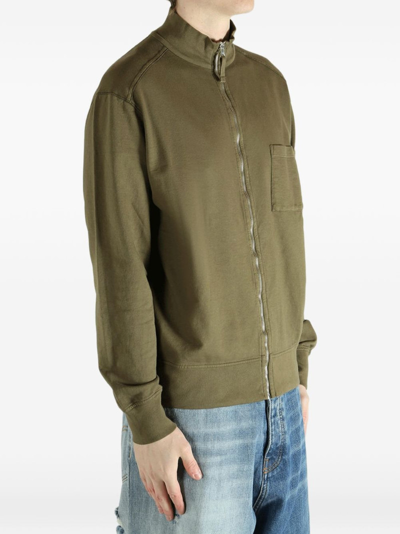 light fleece zip-up sweatshirt 3